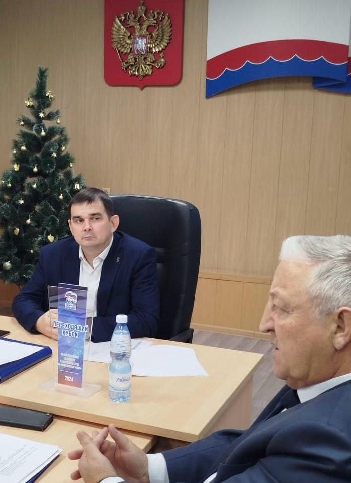 Заседание Совета депутатов Новоспасского района.